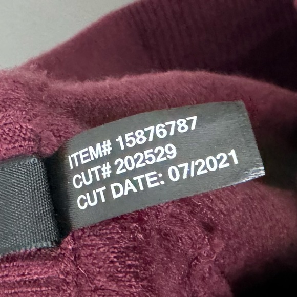 Torrid Full Length Signature Waist Sweater Jogger Legging in Purple Size 6X - Picture 10 of 10